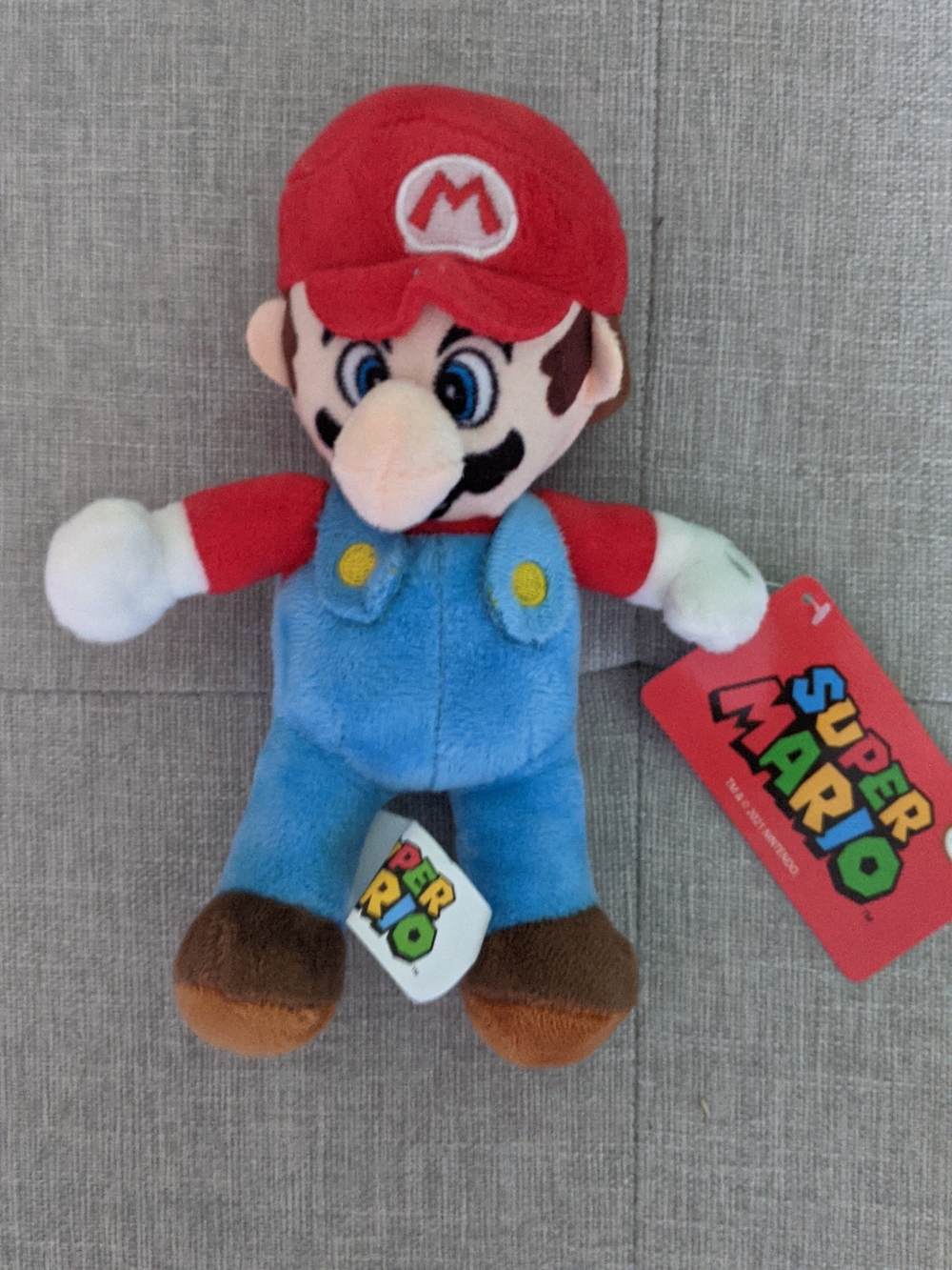 Nintendo Red & Blue Super Mario Plush with Brown Boots